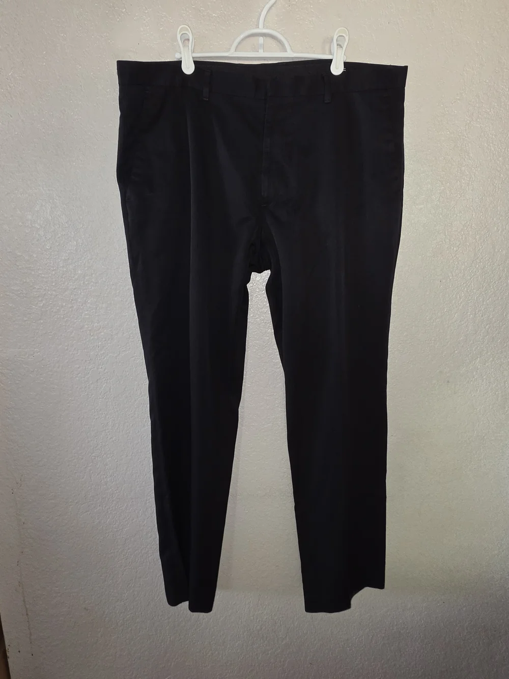 jf j.ferrar Men's Black Dress Pants - Classic Straight